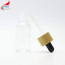 New product small glass essential oil bottle 30ml with glass serum dropper bottle wholesale Round-1910A